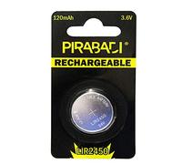 ACCU Pile Bouton Rechargeable LIR2450 3.6V LI-ION Coin Battery LIR 2450 Batterie CR2450