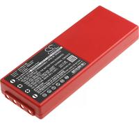 Accu pour radiocommande de grue HBC Radiomatic Spectrum 2 / Spectrum 3 / Type BA214061 - 6V - 2000 mAh