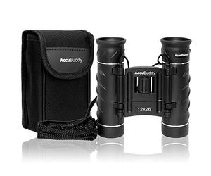 AccuBuddy Jumelles légères Grande Puissance, Un grossissement de 12x pour Vision Claire Lors des activités Plein air