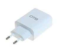 AccuCell Adaptateur de charge USB - 2,4A 2 ports multi-adaptateurs - blanc
