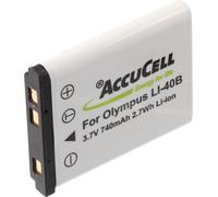 AccuCell Akku passend für Fuji FinePix Z100fd, Fuji Film NP-45 A