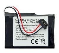 AccuCell Akku passend für Mitac Mio C220, C230, C250, PNA3040