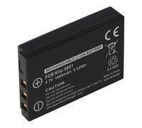 AccuCell Akku passend für Sanyo DB-L50 Akku, Xacti VPC-HD1000