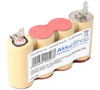 AccuCell Batterie adaptée pour Kärcher Balai à batterie K50, K55 Batterie NiMH, fabrication fraîche