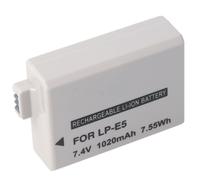 AccuCell batterie compatible avec Canon LP-E5, EOS 500D, EOS Rebel T1i