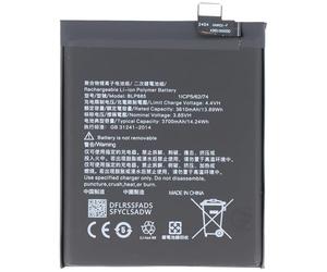 AccuCell Batterie compatible avec ONEPLUS 6T, Li-Polymère, 3,85 V, 3700 mAh, 14,2 Wh, avec puce IC intégrée, sans outils