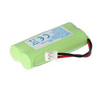 AccuCell Batterie compatible avec Sagem D16T, NiMH, 2,4 V, 800 mAh