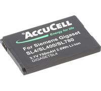 AccuCell batterie compatible avec Siemens SL4, SL5, SL400, SL78, SL780, SL785, SL788