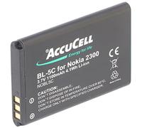 AccuCell Batterie pour Nokia 3120, BL-5 C, 750 mAh