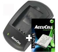 AccuCell chargeur et batterie pour Sony NP-BK1 pas d'origine