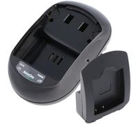 AccuCell chargeur rapide compatible avec Panasonic DMW-BLE9
