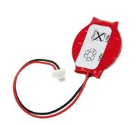 AccuCell CMOS CR2032 avec bouchon, batterie au lithium de sauvegarde