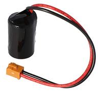 AccuCell CPM2A-BAT01 Batterie compatible avec Omron CJ1, CPM2A, CQM1H, NS7 avec fiche Marron
