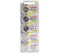 AccuCell Lot de 5 piles au lithium CR1616 IEC CR1616 avec 3 V et 50 mAh