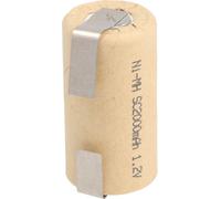 AccuCell Sub-C 2000 Accu NiMH avec cosse à souder en forme de U