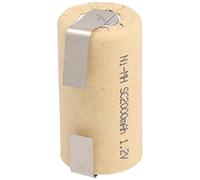 AccuCell Sub-C 2200 NiMH Batterie avec cosses à souder en forme de U