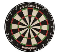 Accudart Cible de fléchettes à Poils de Bord - Fil d'araignée Fin pour réduire Les rebonds - Sisal brésilien de qualité supérieure - Anneau en métal avancé - Zone de Jeu Accrue - Bullseye Super Fin