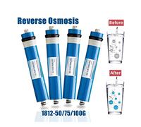 Accueil 50/75/100 GPD RO Membrane osmose inverse remplacement système d'eau filtre Purification Filtration de l'eau Système de filtre à eau(50GDP)
