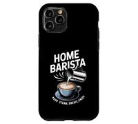 Accueil Barista Versez de la Vapeur Créez Profitez de l'art Latte Coque pour iPhone 11 Pro