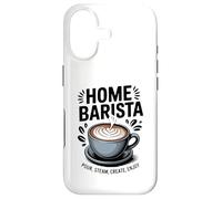Accueil Barista Versez de la Vapeur Créez Profitez de l'art Latte Coque pour iPhone 17