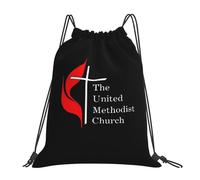 Accueil De L'Église Méthodiste Unie Homme Femme Sac À Cordon Grand Sac À Dos À Cordon Léger Sacs De Sport Pour Yoga Natation Voyage