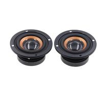 Accueil haut-parleur audio woofer - 2 pouces paire de pilote de rechange, amélioration du son composant audio | Système de divertissement des canaux droits, Round Woofer pour jeux Musics Upgradable