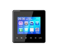 Accueil Nouveau 2.8 HD ÉCran Amplificateur Mural Centre de Musique SystèMe de Son TV Tablette NuméRique StéRéO FM (Noir)