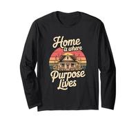 Accueil Purpose Lives Vintage Sunset Manche Longue