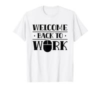 Accueil Retour au Travail Profession Emploi Office T-Shirt