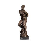Accueil Sculpture Personnage Décoration Sculptures Statues Figurine Figurines De Collection Célèbre Production Art Décor Bronze Cri Statue Sculpteur Ornements