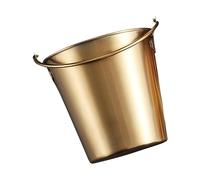 Accueil Seau à Glace en Métal Mini Snack Frites de Poulet Stockage Fête Portable Vin Rouge Champagne Acier Inoxydable for Bar Hôtel Party Bar