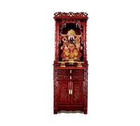 Accueil Temple Table Ancien cabinet du Bouddha Yumu, bouddhiste, cabinet chinois debout, armoire avec plate-forme divine, dieu domestique de la richesse, lieu, dieu de la richesse, cabinet, table