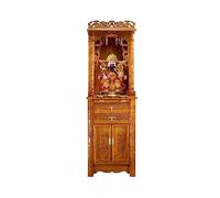 Accueil Temple Table Ancien cabinet du Bouddha Yumu, bouddhiste, cabinet chinois debout, armoire avec plate-forme divine, dieu domestique de la richesse, lieu, dieu de la richesse, cabinet, table