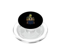 Accueil Tweet Accueil Perroquet coloré sur nichoir PopSockets PopGrip pour MagSafe