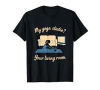 Accueil Yoga Activewear My Yoga Studio Your Living Room T-Shirt