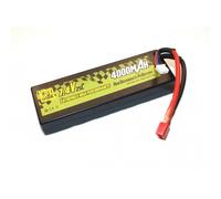 Accumulateur 7,4V 4000mAh / Li-Po / Connecteur Deans / 25C / Boîtier Rigide