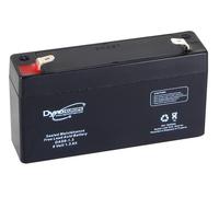 ACCUMULATEUR ACCU BATTERIE AU PLOMB 6V-1.3Ah 98x25x56mm