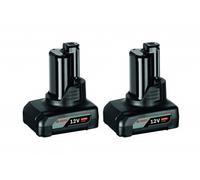 BOSCH 2× GBA 12V 6.0AH PROFESSIONAL Batterie 1600A00X7M