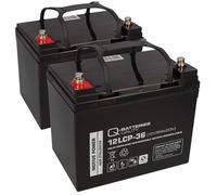 Accumulateur Compatible E-Mobile E-Scooter Vermeiren 2X 12V 36Ah