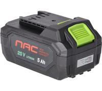Accumulateur NAC 20V 5Ah Série S, batterie fr Haute performance et longue durée de vie pour les outils NAC, idéal pour les projets de construction et de réparation fr, longue autonomie