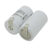 Accumulateur pour lampe de secours NiCd 2,4V 4500mAh F1x2 Mono D avec connexion Faston adapté à l'accu 2,4 V