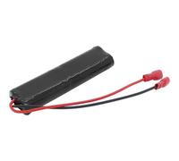 Accumulateur pour lampe de secours NiCd 4,8V 860mAh L2x2 Mignon AA avec câble de 150mm et douilles Faston -4,8mm / +6,3mm remplace GAZ 5161000415