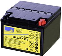 Accumulateur solaire GNB Sonnenschein dryfit S12/27 G5 NGSO120027HS0BA 12 V 27 Ah plomb-gel (l x H x P) 176 x 126 x 167 mm raccord à vis M5