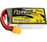 Tattu Pack de batterie (LiPo) 14.8 V 1550 mAh Nombre de cellules: 4 120 C Softcase XT60
