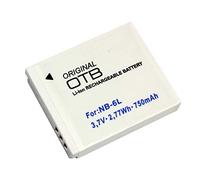 Accumulatore Per Canon PowerShot D10, 750mAh sostituito: Canon NB-6L, NB-6LH