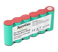 AccuPower Akku passend für Wolf Rasenschere Accu 60, 7,2 Volt