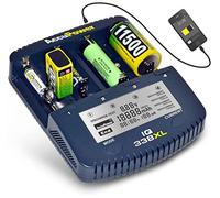 AccuPower Chargeur de Piles Rondes NiCd, NiMH, Li-ION IQ338XL