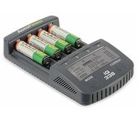 AccuPower IQ série Chargeur High End pour 18650 avec écran, Fonction de décharge, Mesure de la capacité, système de sécurité