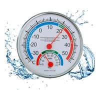 Accurate Analog Thermograph, Humidity Temperature Monitor, No Battery Meter