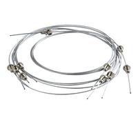 Accuride 100002555 Schüco Smartcube Lot de 5 câbles métalliques pour module de plafond, galvanisés